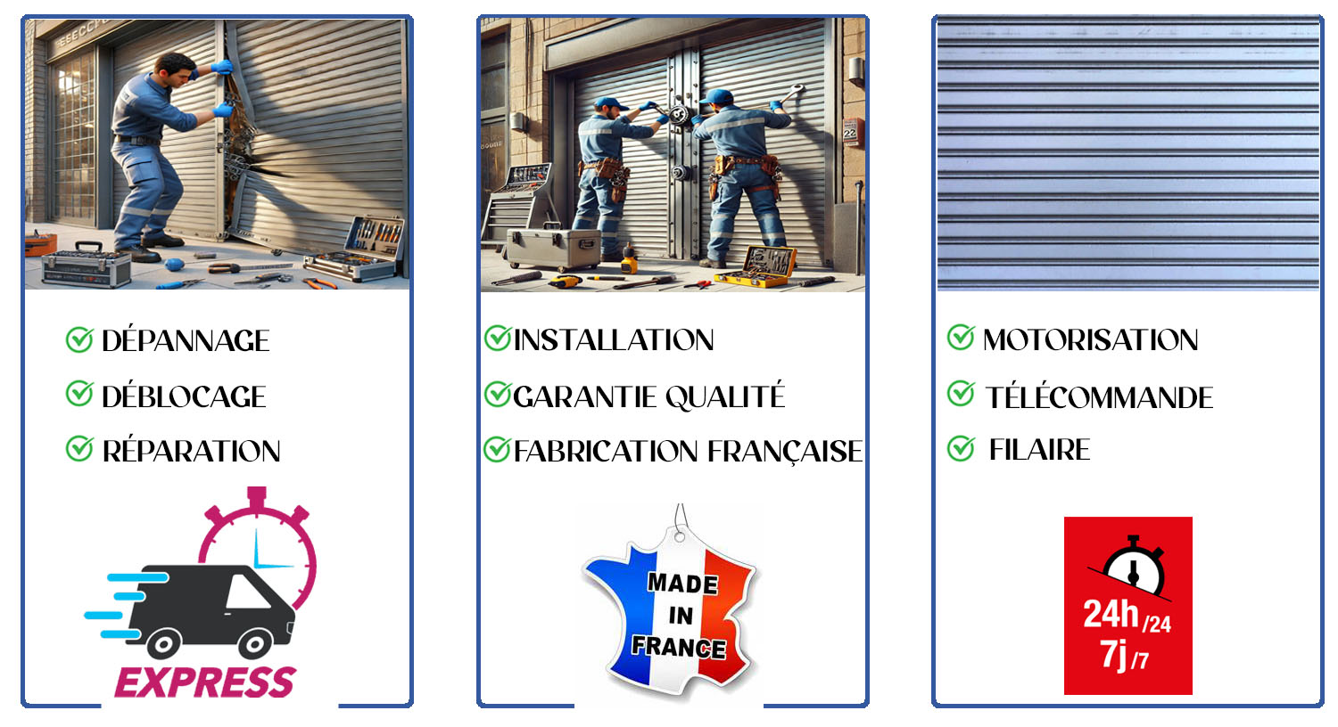 Rideaux Metalliques Chatillon